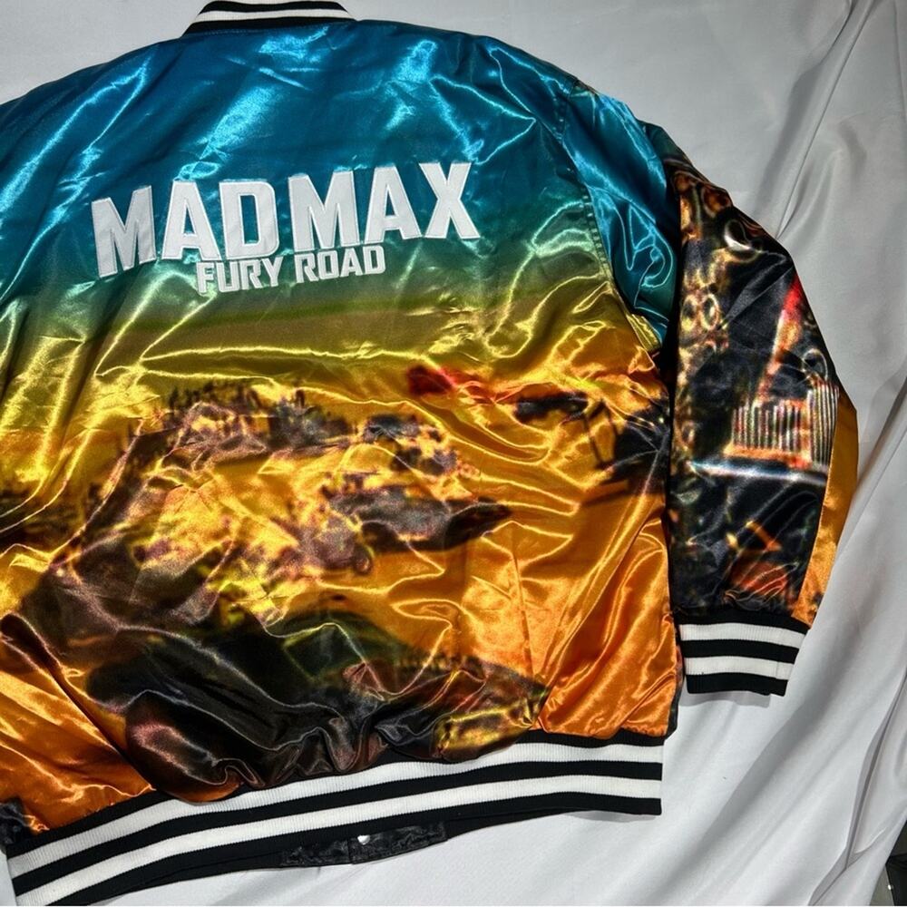 Headgear Classics Mad Max‎ Fury Road Satin Jacket Multicolor Size: 5XL NWT - Picture 8 of 9